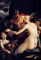 Aachen, Hans von - Bacchus, Ceres and Cupid